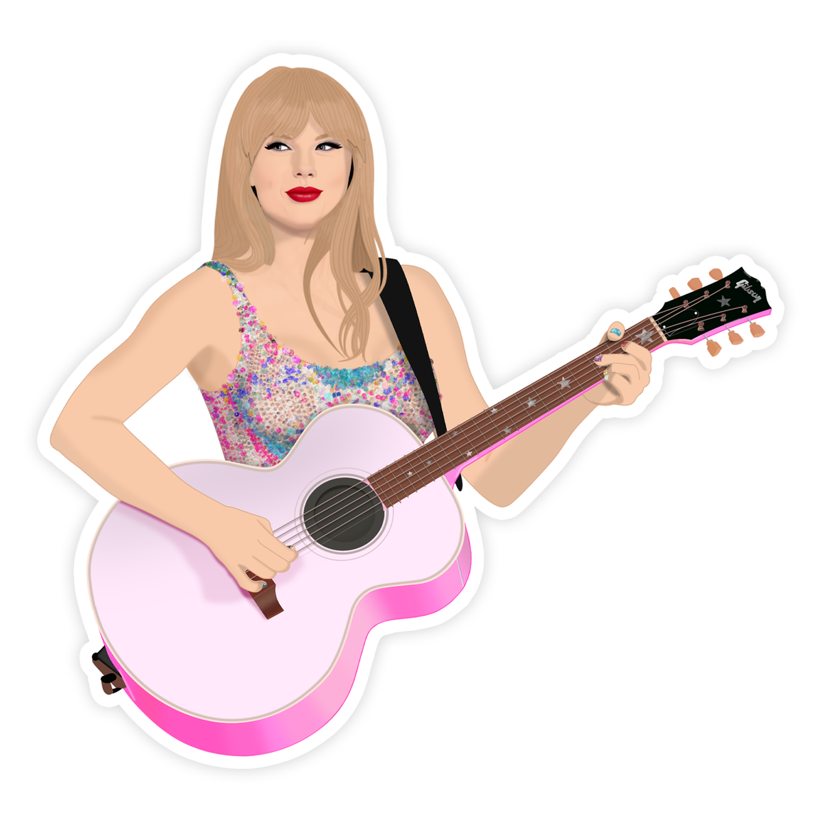 Set of 4 Taylor Swift  The Eras Tour Photo Stickers – Taylor