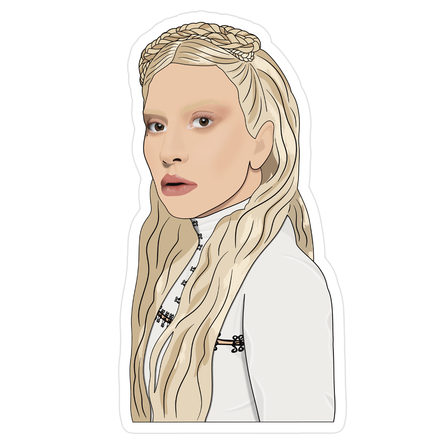 Lady Gaga Mayhem Sticker