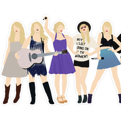 Taylor Swift Stickers for Sale  Taylor swift drawing, Taylor swift, Cute  stickers